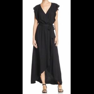 Splendid Womens Ruffle Ss Top